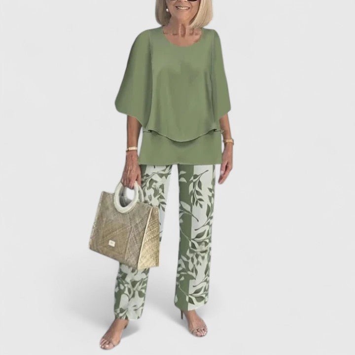 Two Piece Set for Women featuring a Flawless Fit and Lasting Comfort, Elegant Breathable Co Ord Set in stylish design. 0